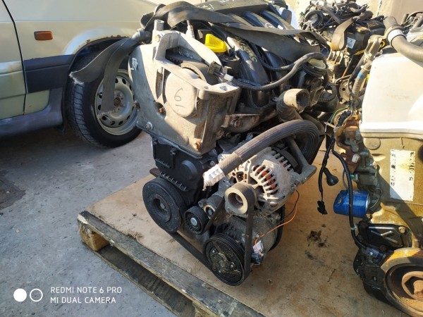 Двигатель K4M766 VVT 1.6 Renault Megane Scenic Clio