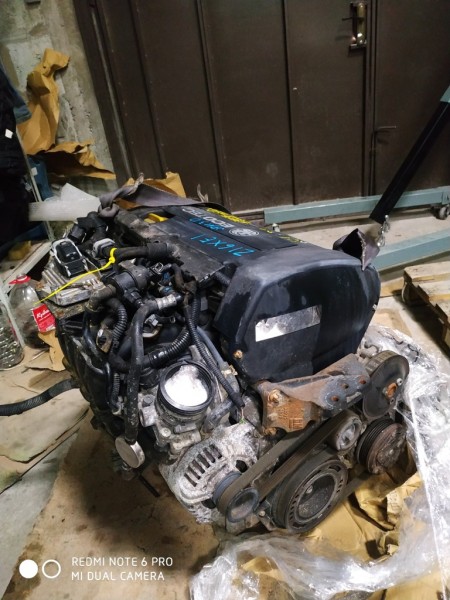 Двигатель Z16XE1 1.6L Opel Astra Zafira