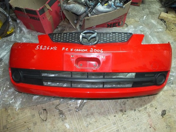 Бампер Mazda Demio DY3W DY3R DY5W рестайл
