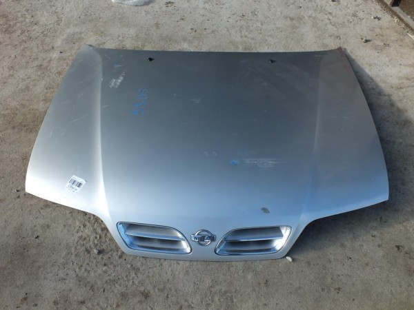 Капот Nissan Primera P11 дорестайл Серебро